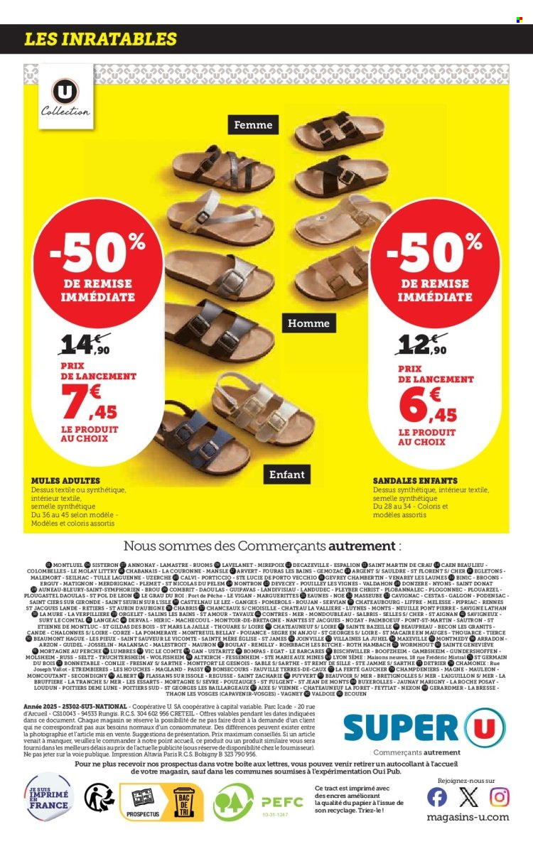 Catalogue SUPER U - 11/06/2025 - 22/06/2025. Page 20