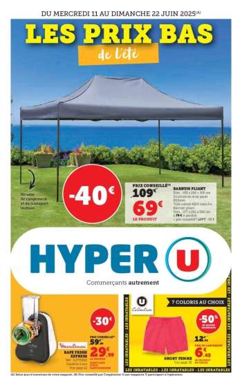 Catalogue HYPER U - 11/06/2025 - 22/06/2025.