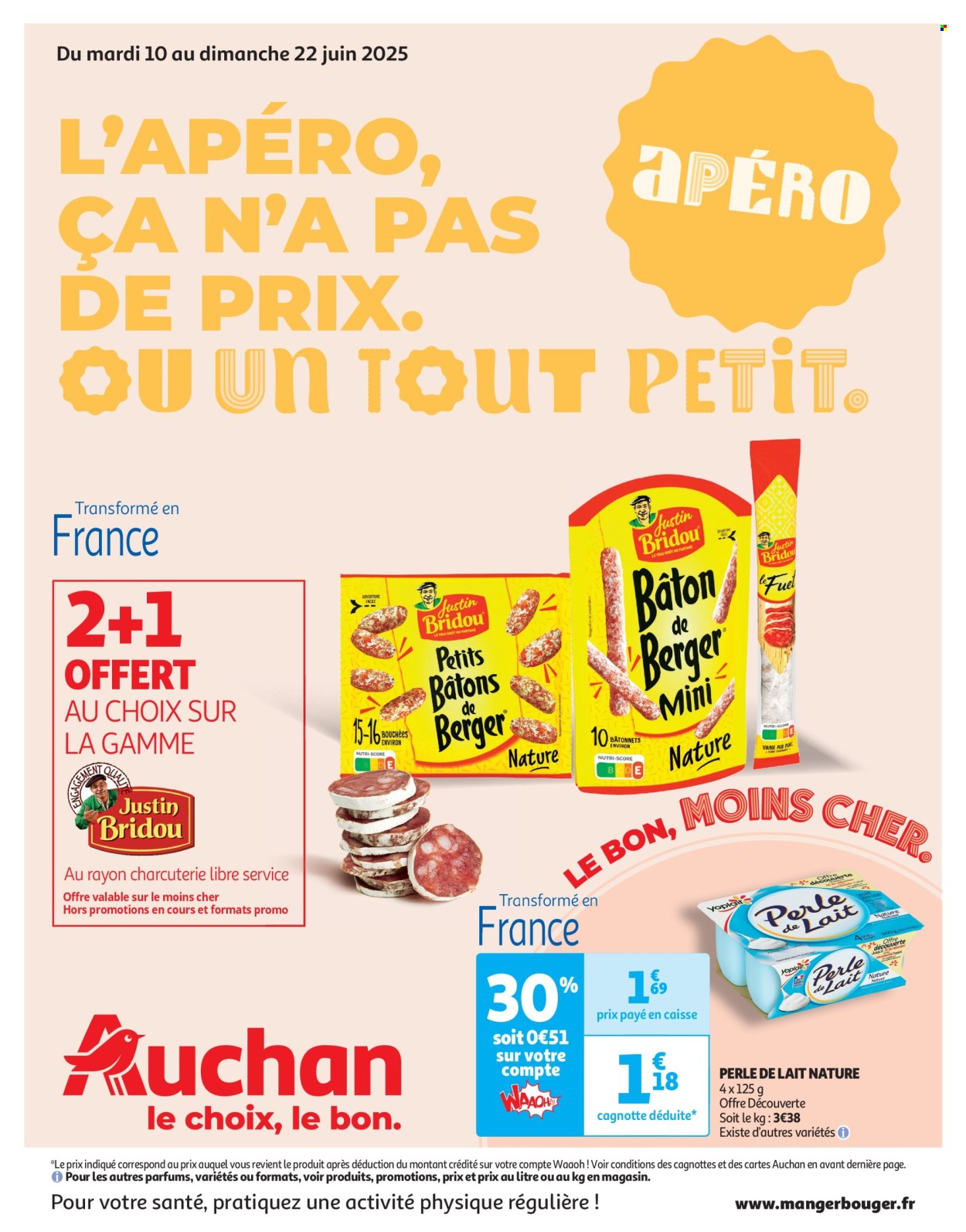 Catalogue Auchan - 10/06/2025 - 22/06/2025. Page 1