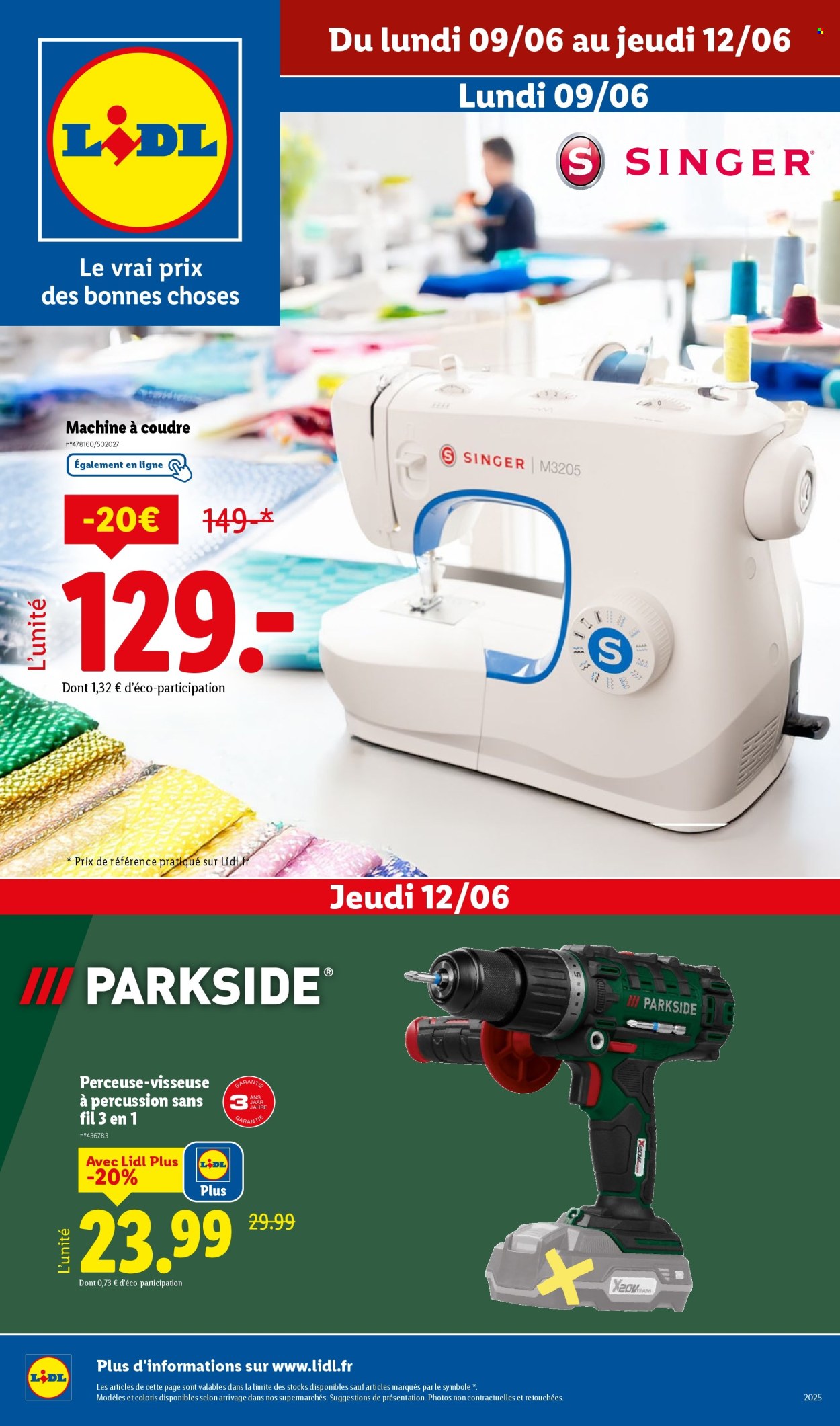 Catalogue Lidl - 09/06/2025 - 12/06/2025. Page 1