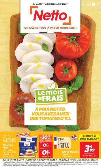 Catalogue Netto - 17/06/2025 - 23/06/2025.