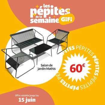 Catalogue GiFi - 11/06/2025 - 15/06/2025.