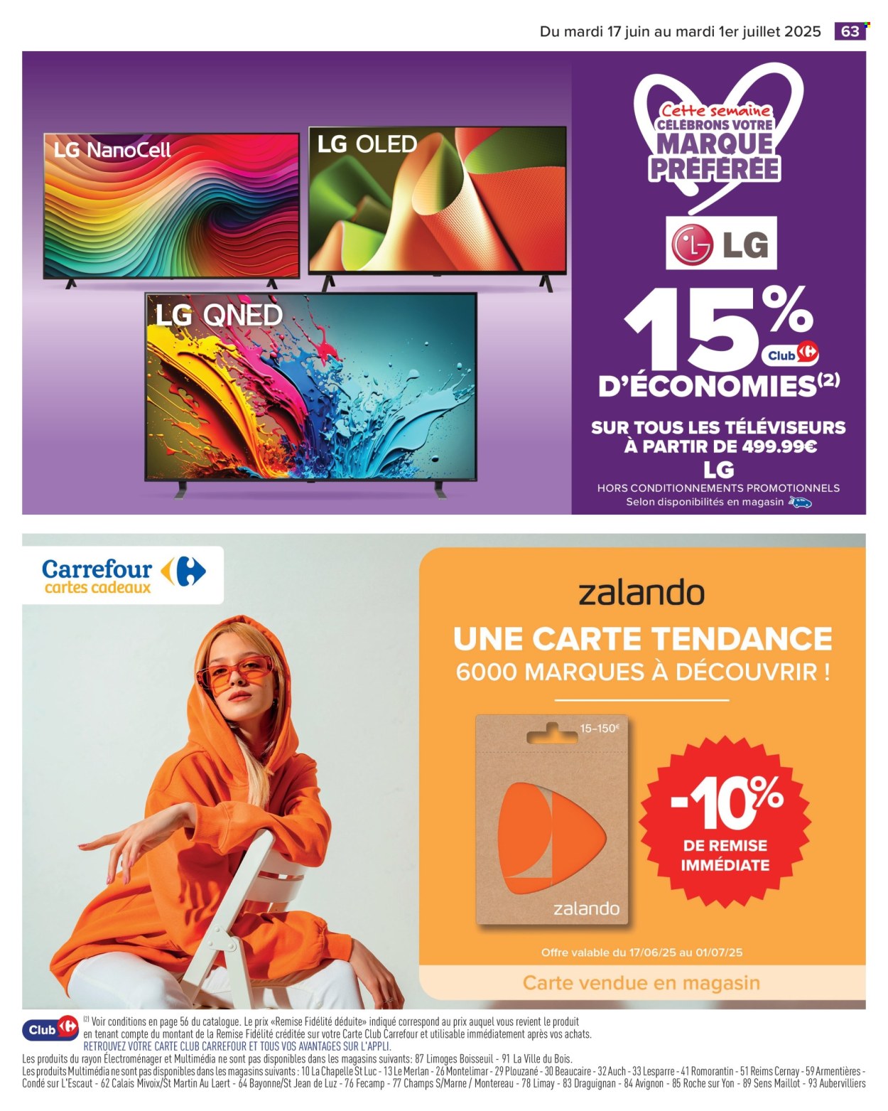 Catalogue Carrefour Hypermarchés - 17/06/2025 - 01/07/2025. Page 65