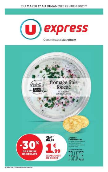 Catalogue U express - 17/06/2025 - 29/06/2025.