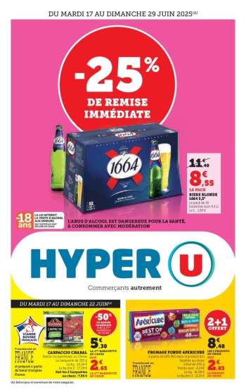 Catalogue HYPER U - 17/06/2025 - 29/06/2025.