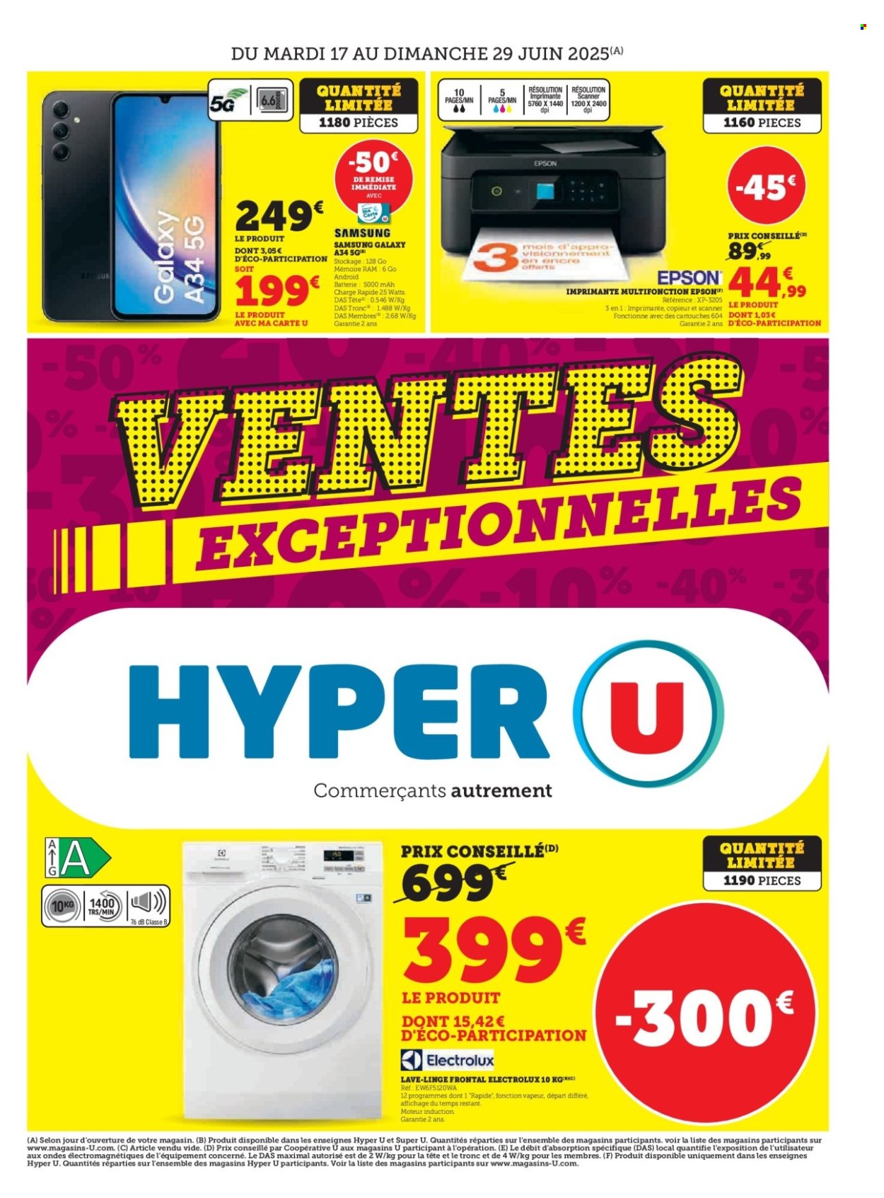Catalogue HYPER U - 17/06/2025 - 29/06/2025. Page 1