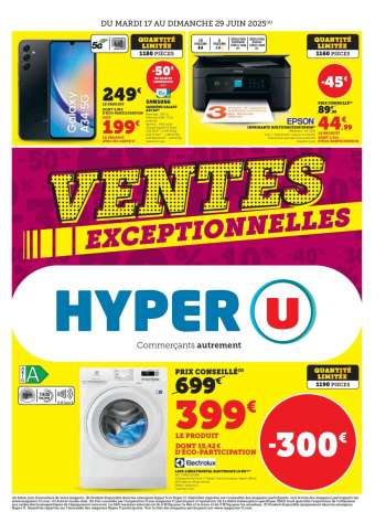 Catalogue HYPER U - 17/06/2025 - 29/06/2025.