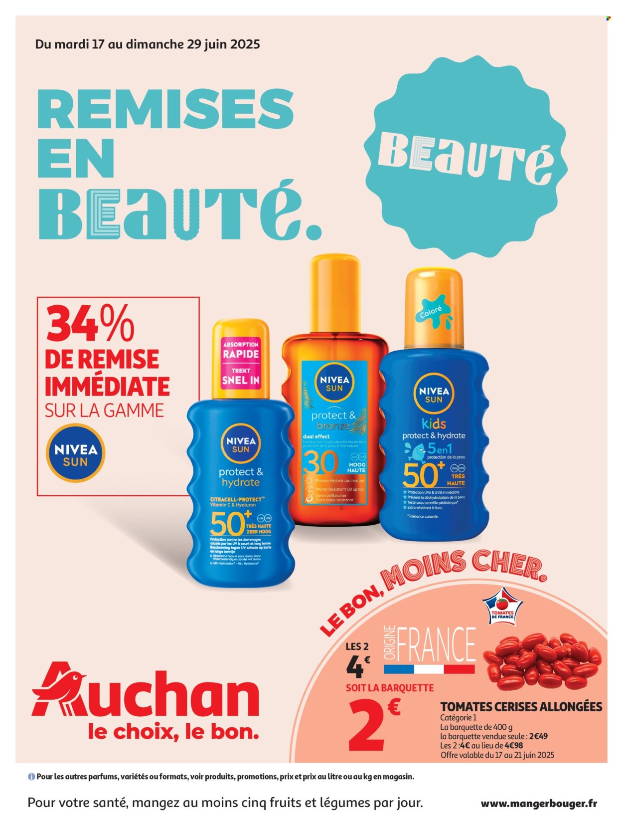 Catalogue Auchan - 17/06/2025 - 29/06/2025. Page 1