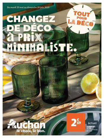 Catalogue Auchan - 20/05/2025 - 29/06/2025.