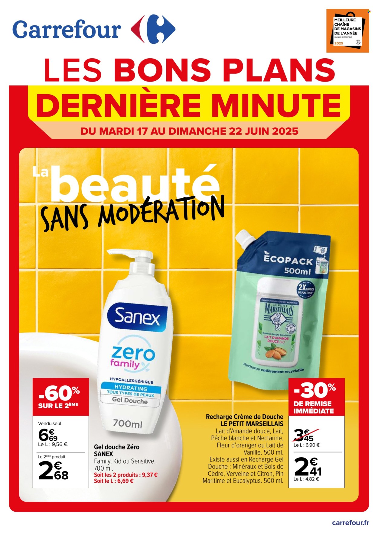 Catalogue Carrefour Hypermarchés - 17/06/2025 - 22/06/2025. Page 1
