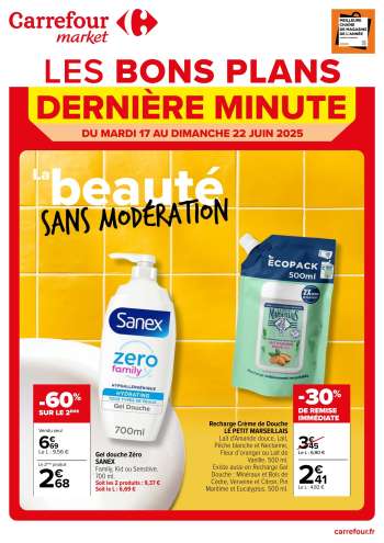 Catalogue Carrefour Market - 17/06/2025 - 22/06/2025.