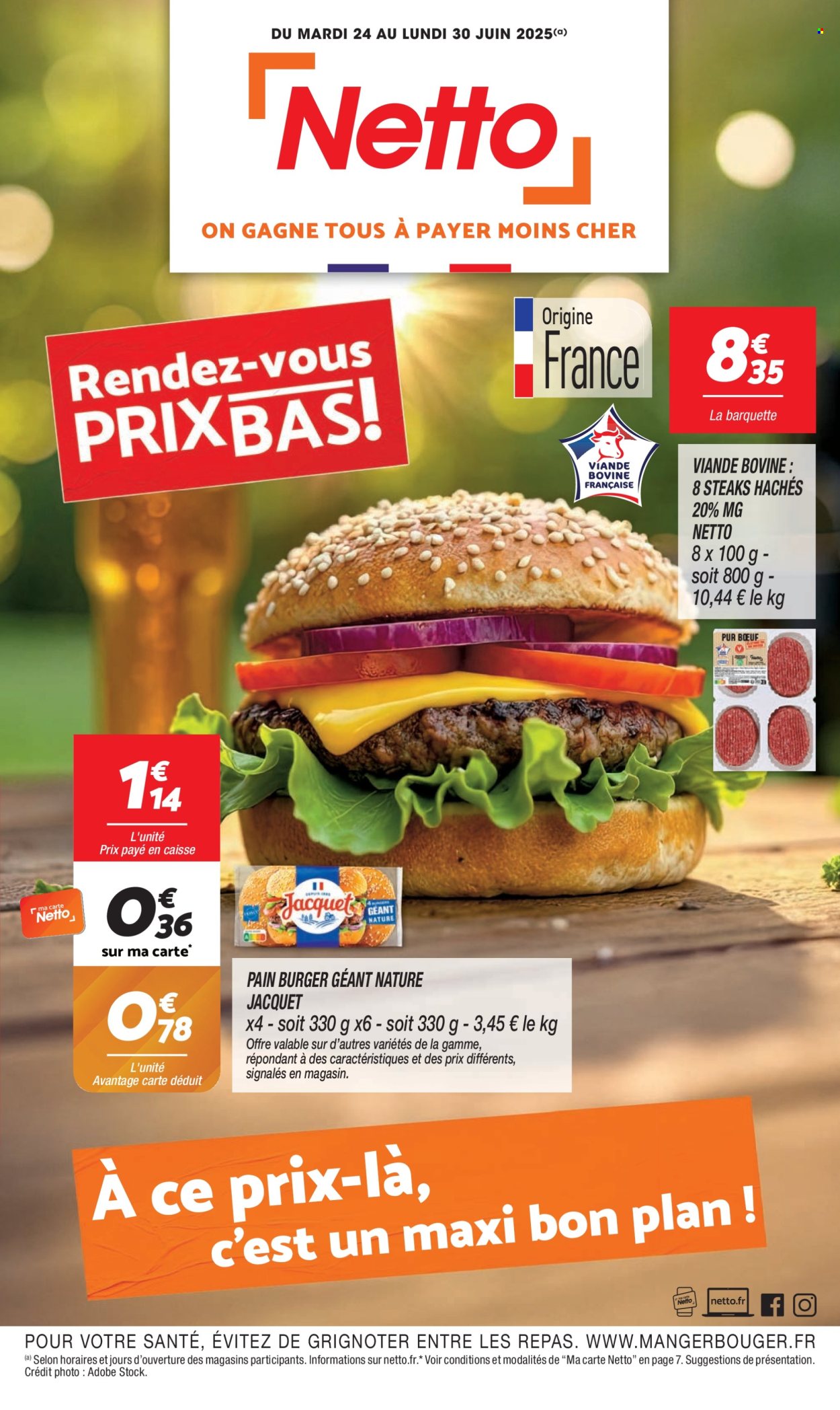 Catalogue Netto - 24/06/2025 - 30/06/2025. Page 1