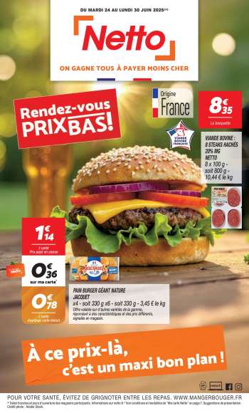 Catalogue Netto - 24/06/2025 - 30/06/2025.