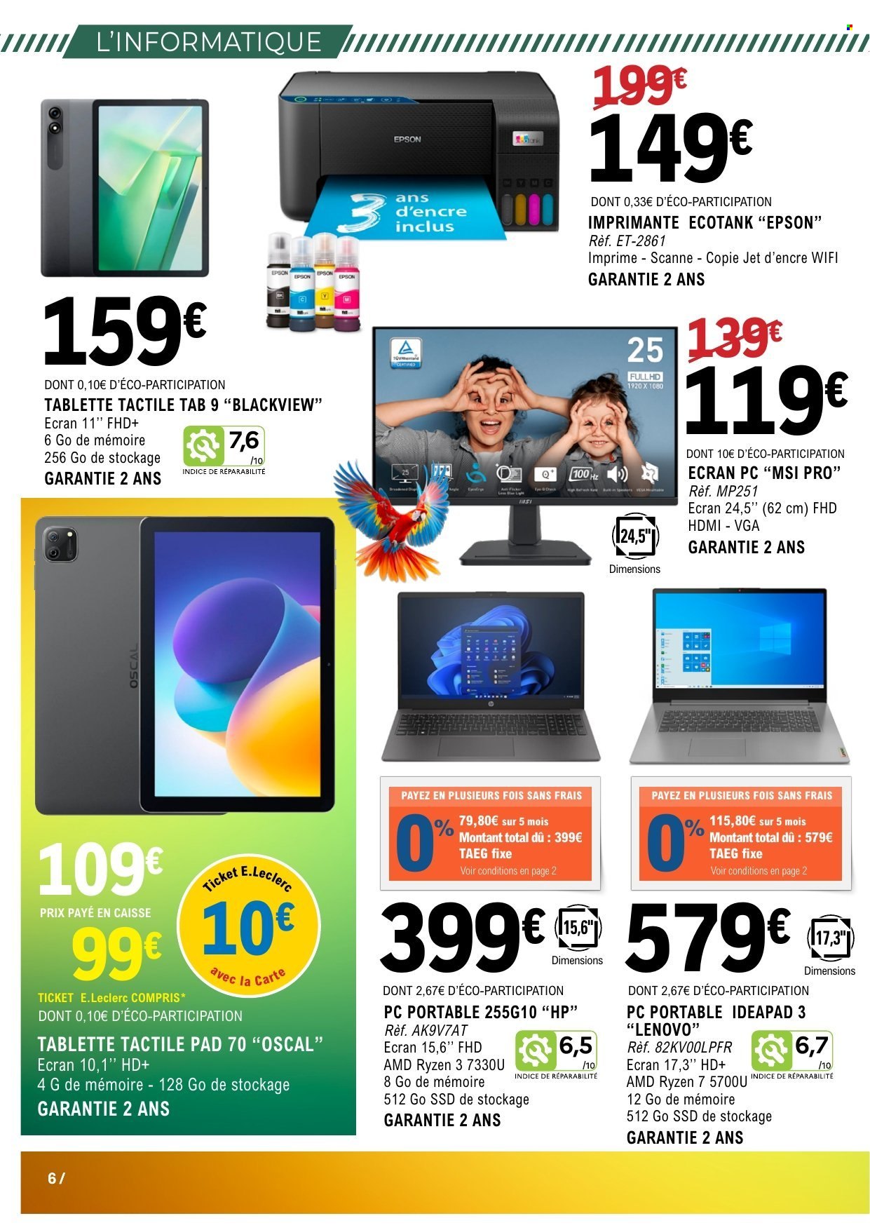 Catalogue E.Leclerc - 17/06/2025 - 29/06/2025. Page 6