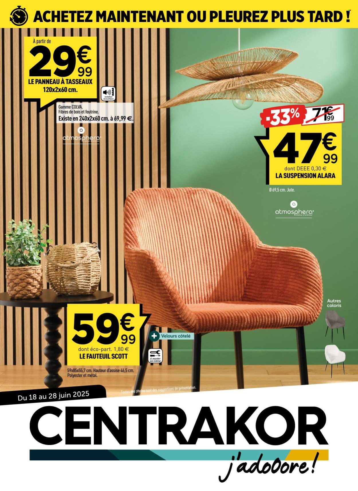 Catalogue Centrakor - 18/06/2025 - 28/06/2025. Page 1