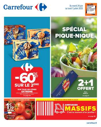 Catalogue Carrefour Hypermarchés - 24/06/2025 - 07/07/2025.