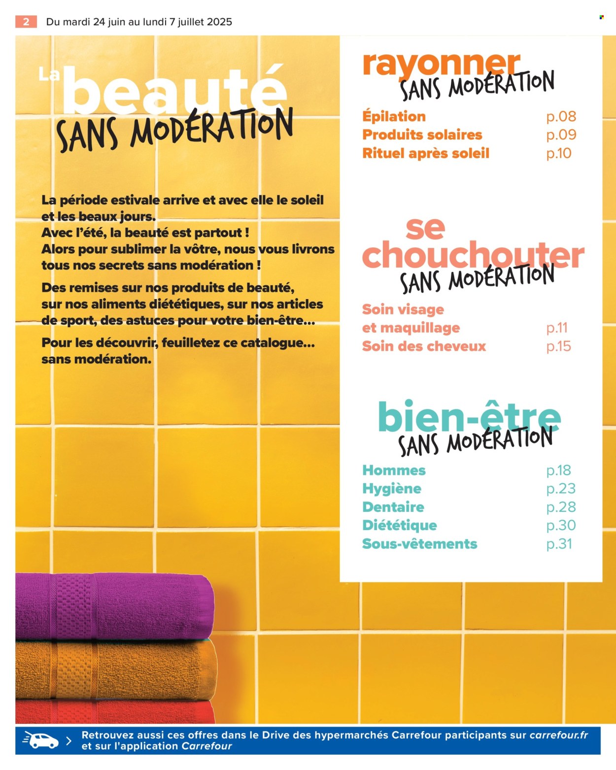 Catalogue Carrefour Hypermarchés - 24/06/2025 - 07/07/2025. Page 4