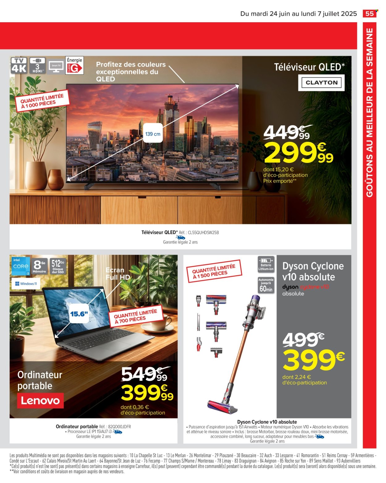 Catalogue Carrefour Hypermarchés - 24/06/2025 - 07/07/2025. Page 57