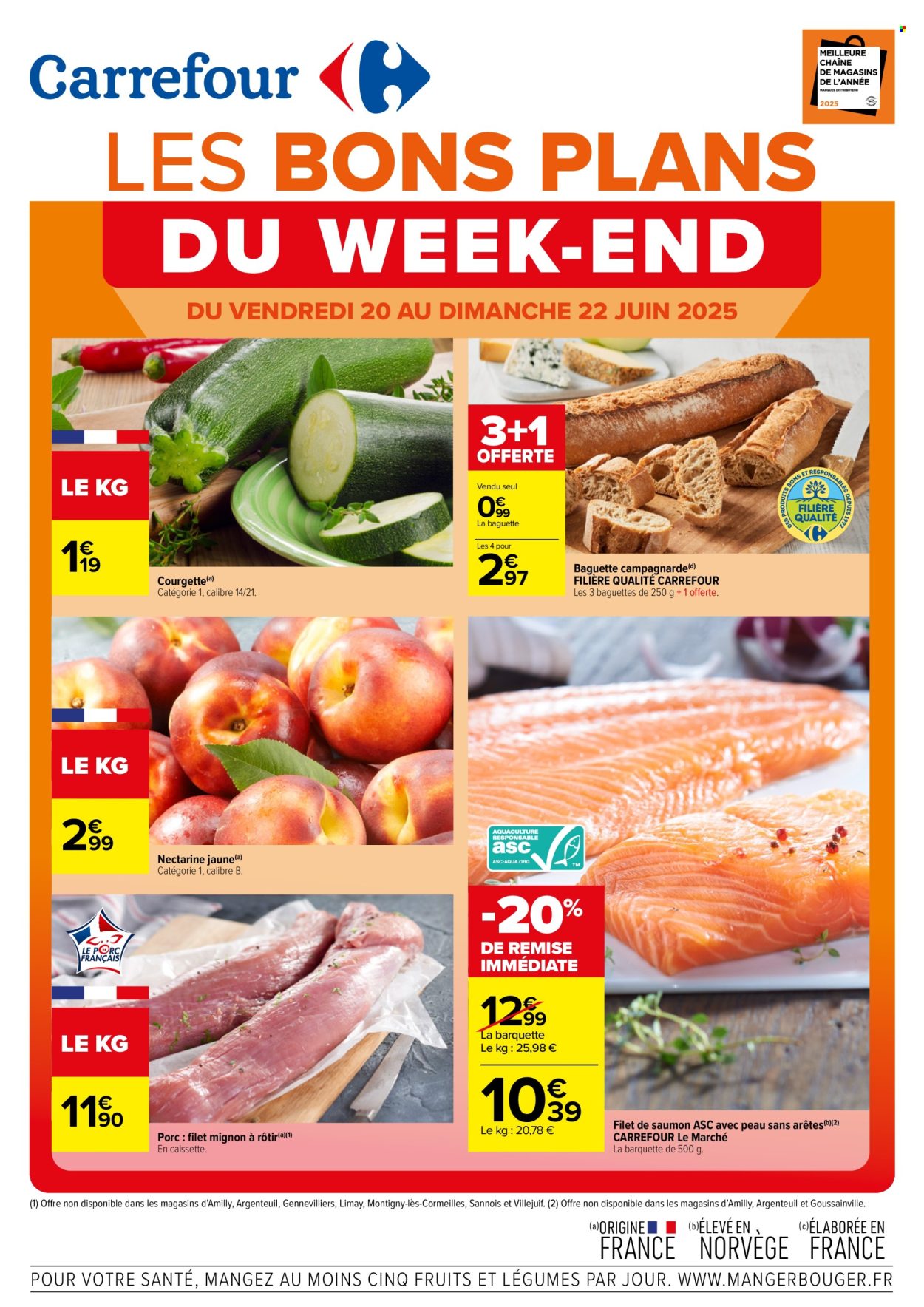 Catalogue Carrefour Hypermarchés - 20/06/2025 - 22/06/2025. Page 1