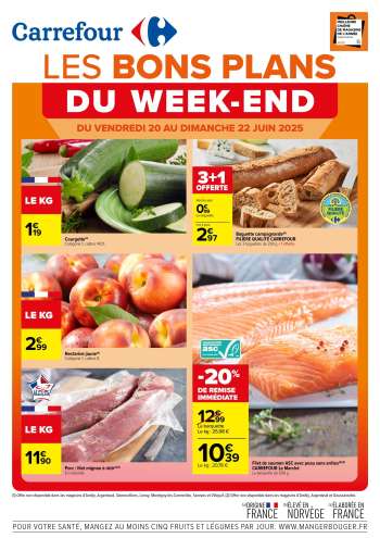 Catalogue Carrefour Hypermarchés - 20/06/2025 - 22/06/2025.