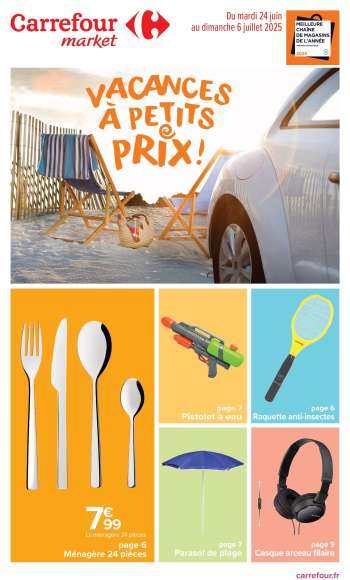 Catalogue Carrefour Market - 24/06/2025 - 06/07/2025.