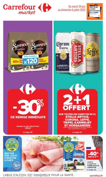 Catalogue Carrefour Market - 24/06/2025 - 06/07/2025.