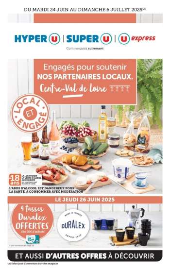 Catalogue Magasins U - 24/06/2025 - 06/07/2025.