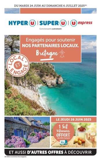 Catalogue Magasins U - 24/06/2025 - 06/07/2025.
