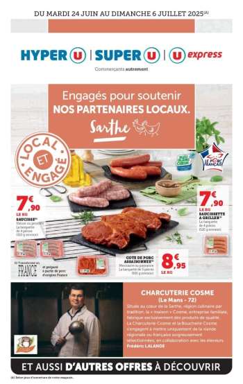 Catalogue Magasins U - 24/06/2025 - 06/07/2025.
