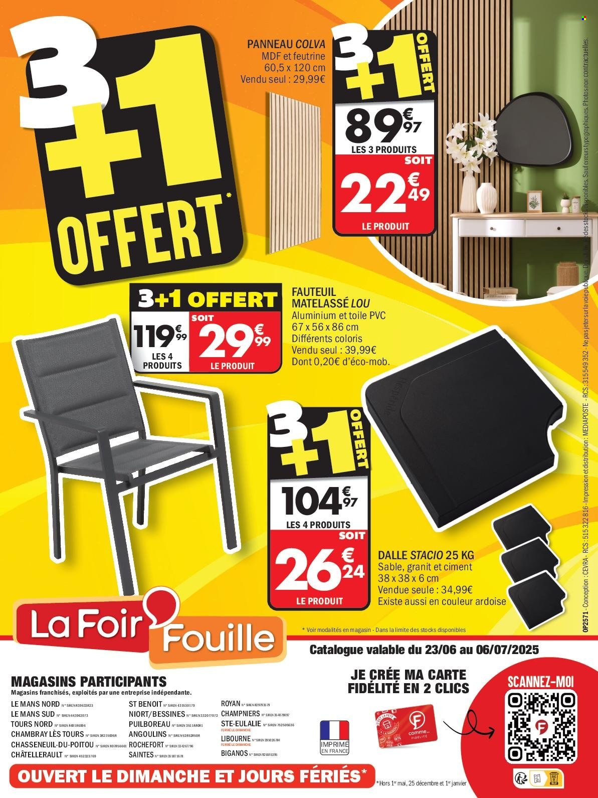 Catalogue La Foir'Fouille - 23/06/2025 - 06/07/2025. Page 4