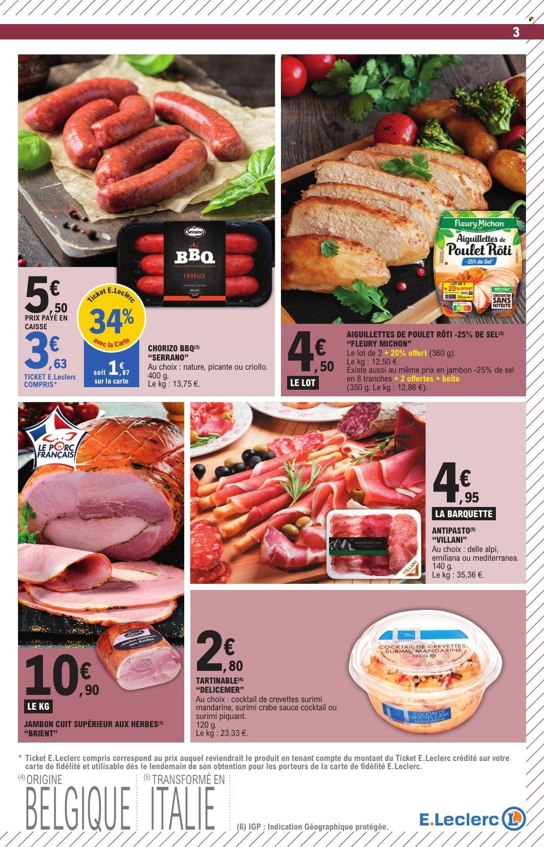 Catalogue E.Leclerc - 24/06/2025 - 05/07/2025. Page 3
