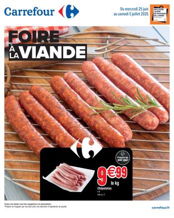 Catalogue Carrefour Hypermarchés - 25/06/2025 - 05/07/2025.
