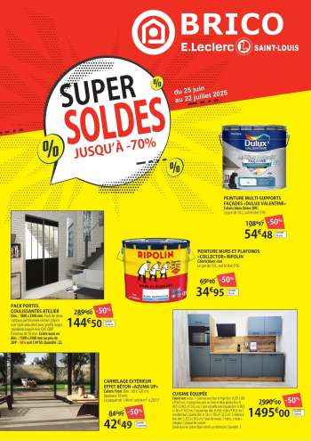 Catalogue E.Leclerc - 25/06/2025 - 22/07/2025.