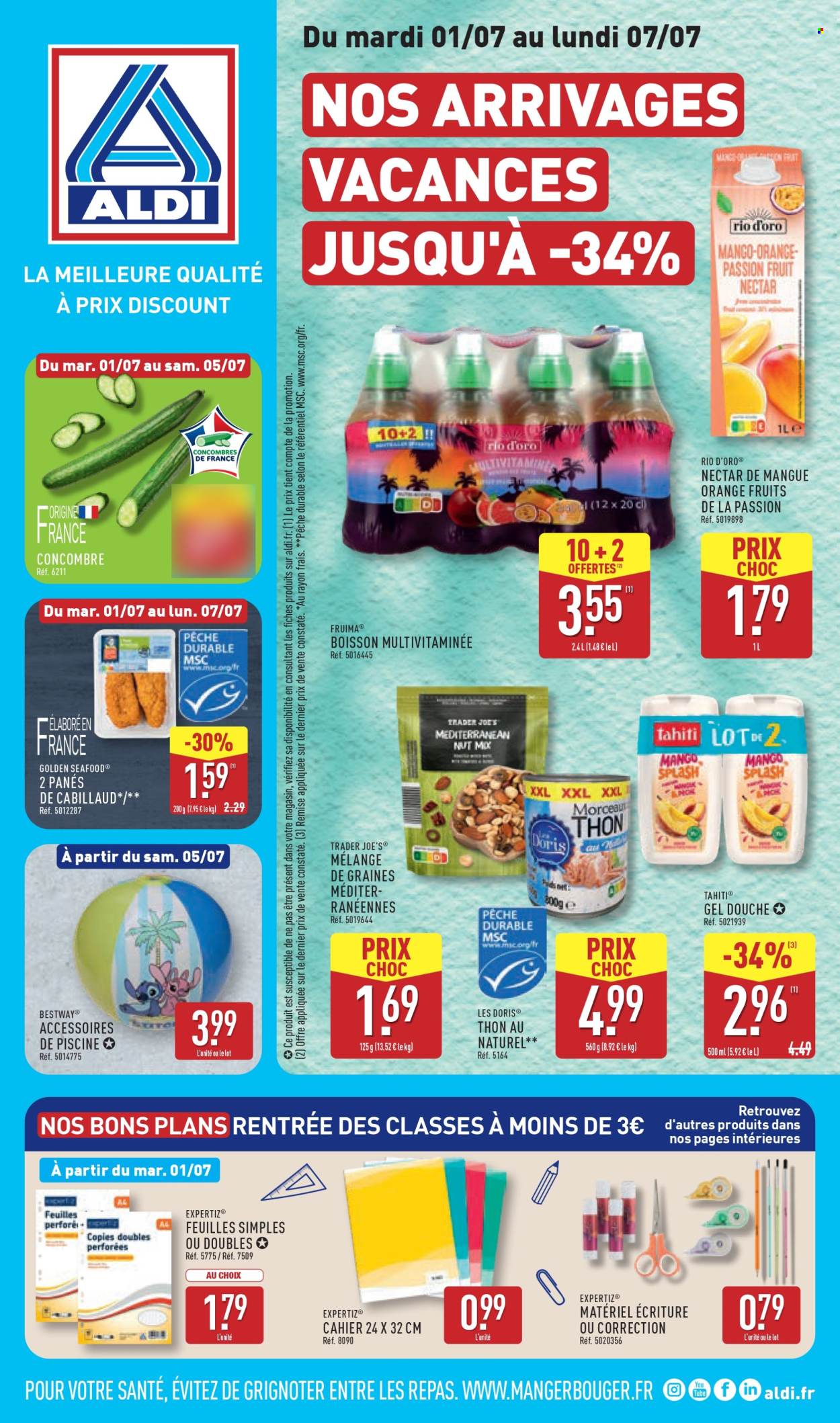 Catalogue ALDI - 01/07/2025 - 07/07/2025. Page 1