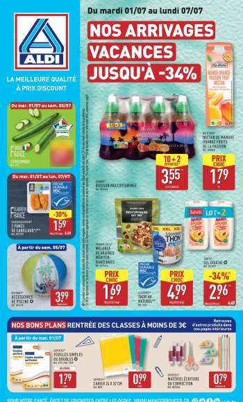Catalogue ALDI - 01/07/2025 - 07/07/2025.