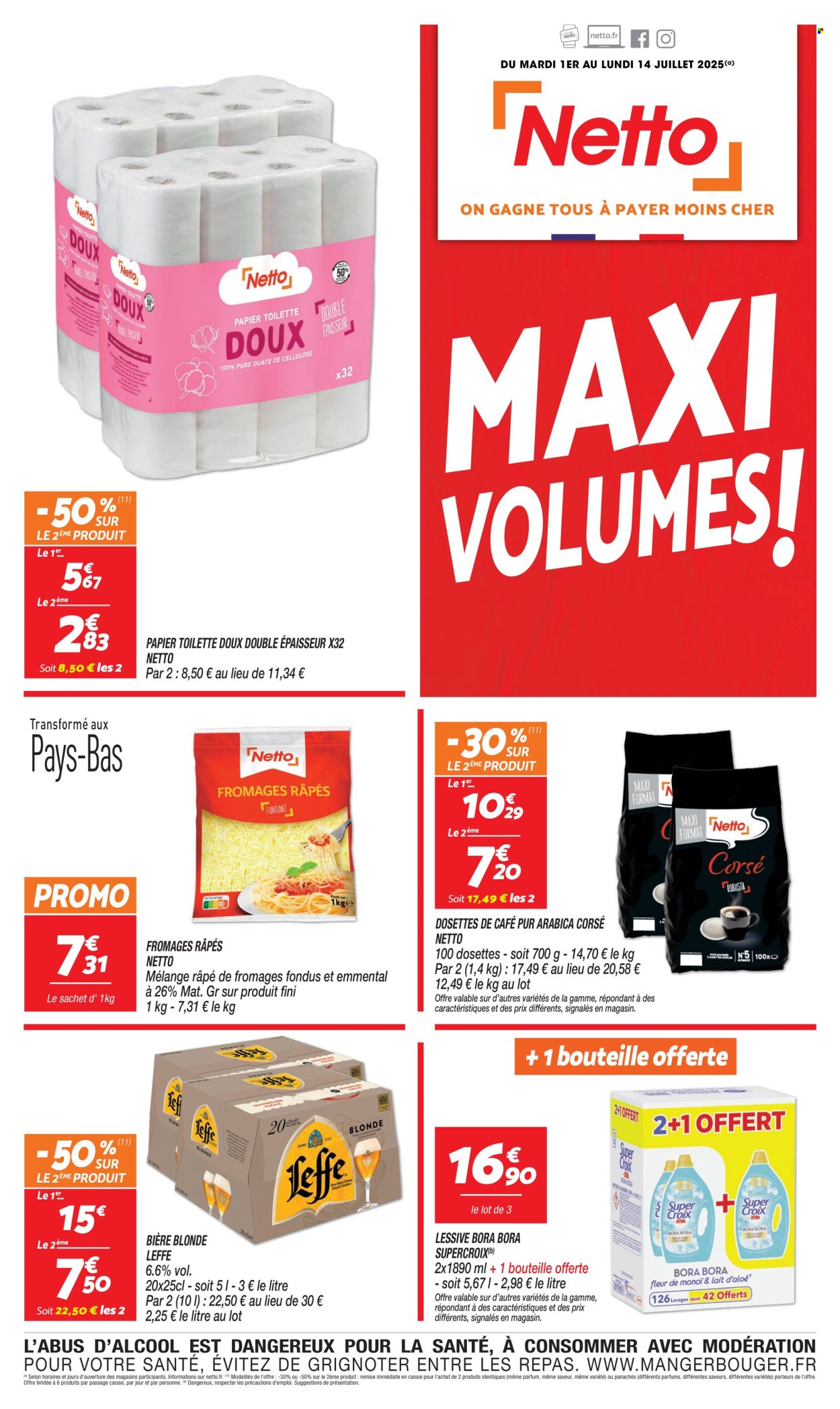 Catalogue Netto - 01/07/2025 - 14/07/2025. Page 1