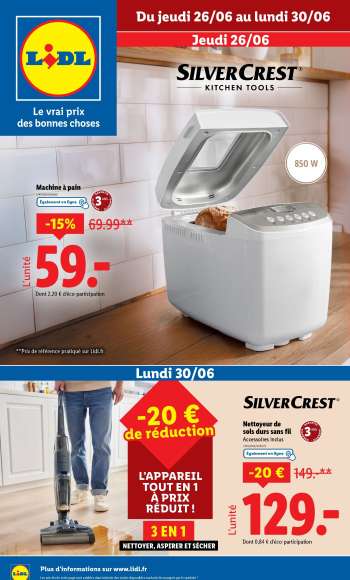 Catalogue Lidl - 26/06/2025 - 30/06/2025.