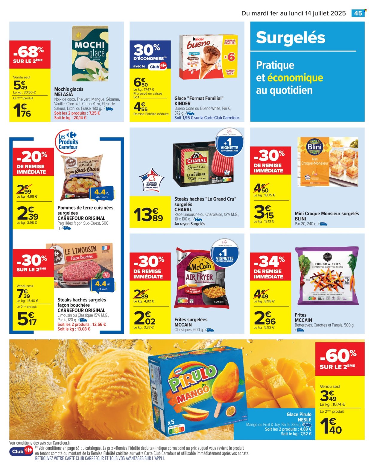 Catalogue Carrefour Hypermarchés - 01/07/2025 - 14/07/2025. Page 47