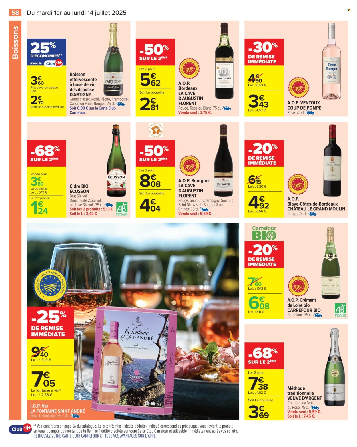 Catalogue Carrefour Hypermarchés - 01/07/2025 - 14/07/2025. Page 60