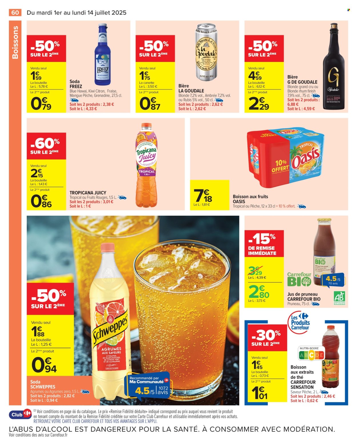 Catalogue Carrefour Hypermarchés - 01/07/2025 - 14/07/2025. Page 62