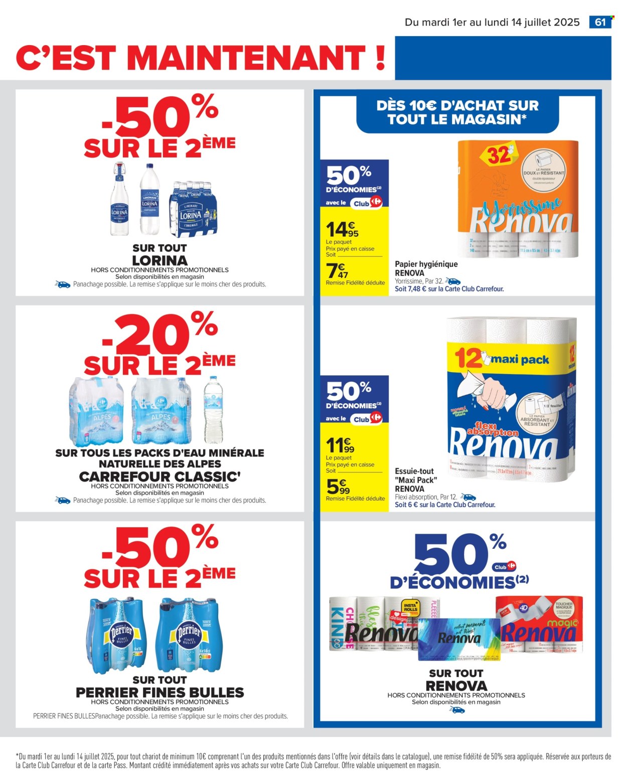 Catalogue Carrefour Hypermarchés - 01/07/2025 - 14/07/2025. Page 63
