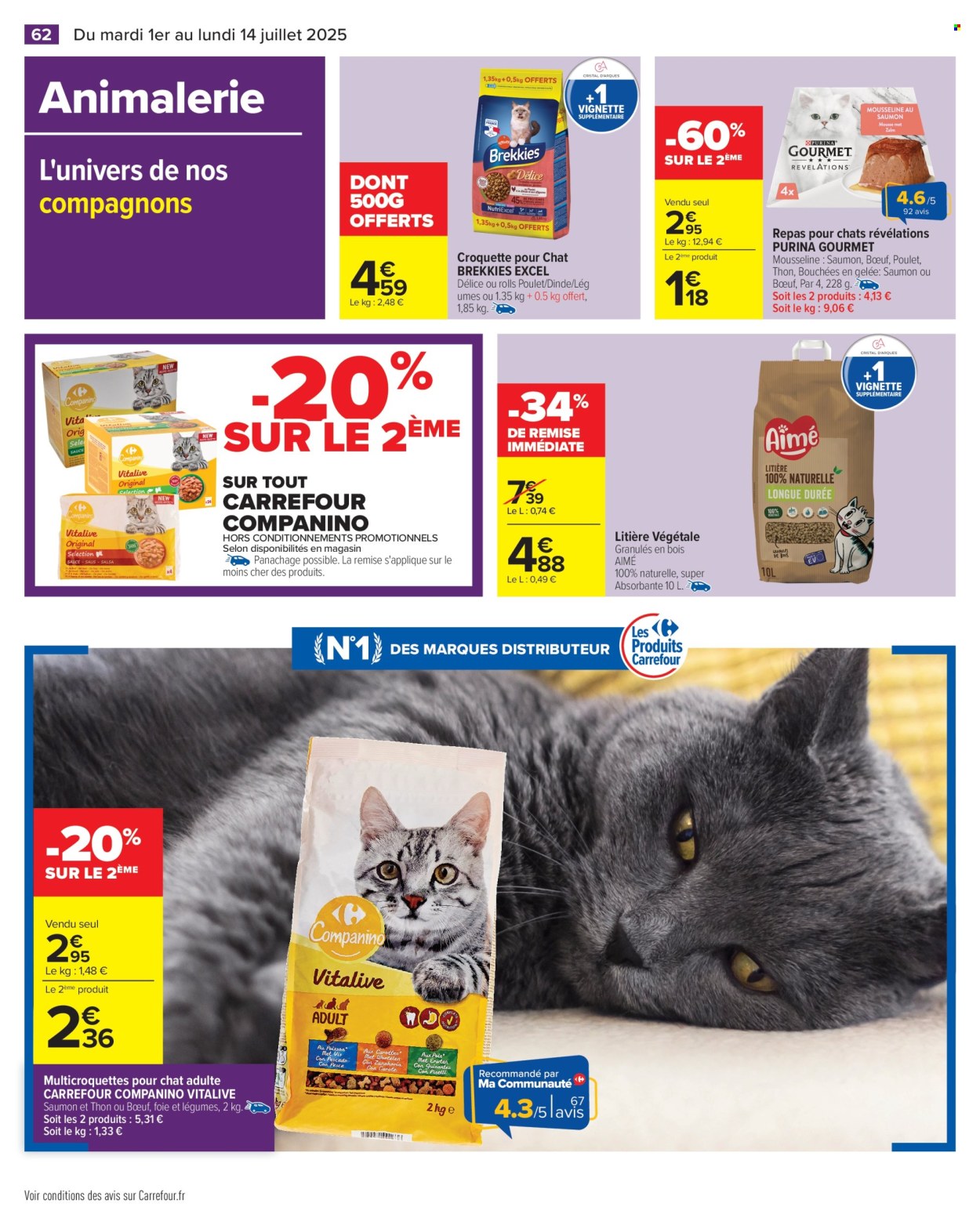 Catalogue Carrefour Hypermarchés - 01/07/2025 - 14/07/2025. Page 64
