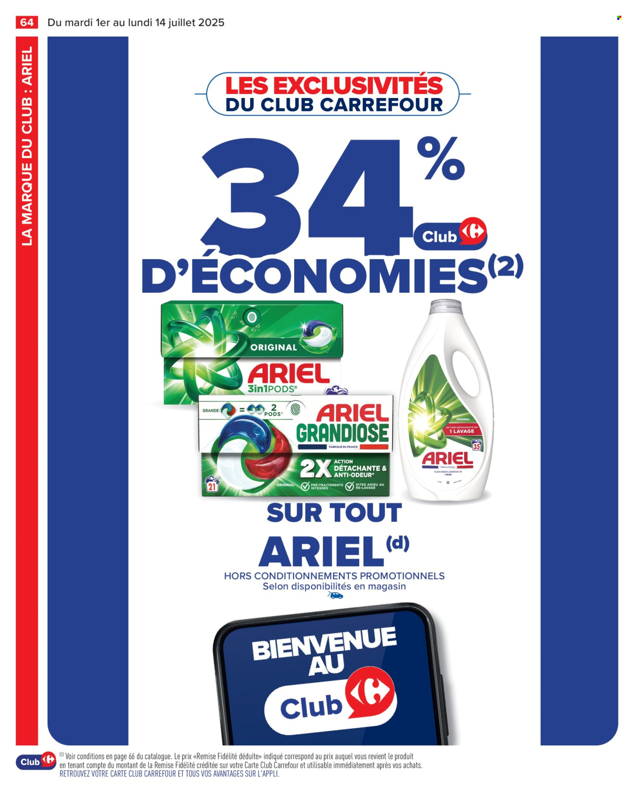 Catalogue Carrefour Hypermarchés - 01/07/2025 - 14/07/2025. Page 66