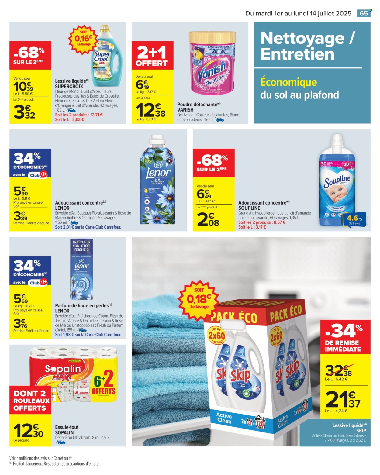 Catalogue Carrefour Hypermarchés - 01/07/2025 - 14/07/2025. Page 67