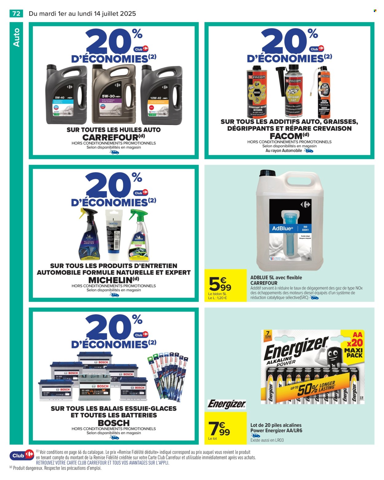 Catalogue Carrefour Hypermarchés - 01/07/2025 - 14/07/2025. Page 74