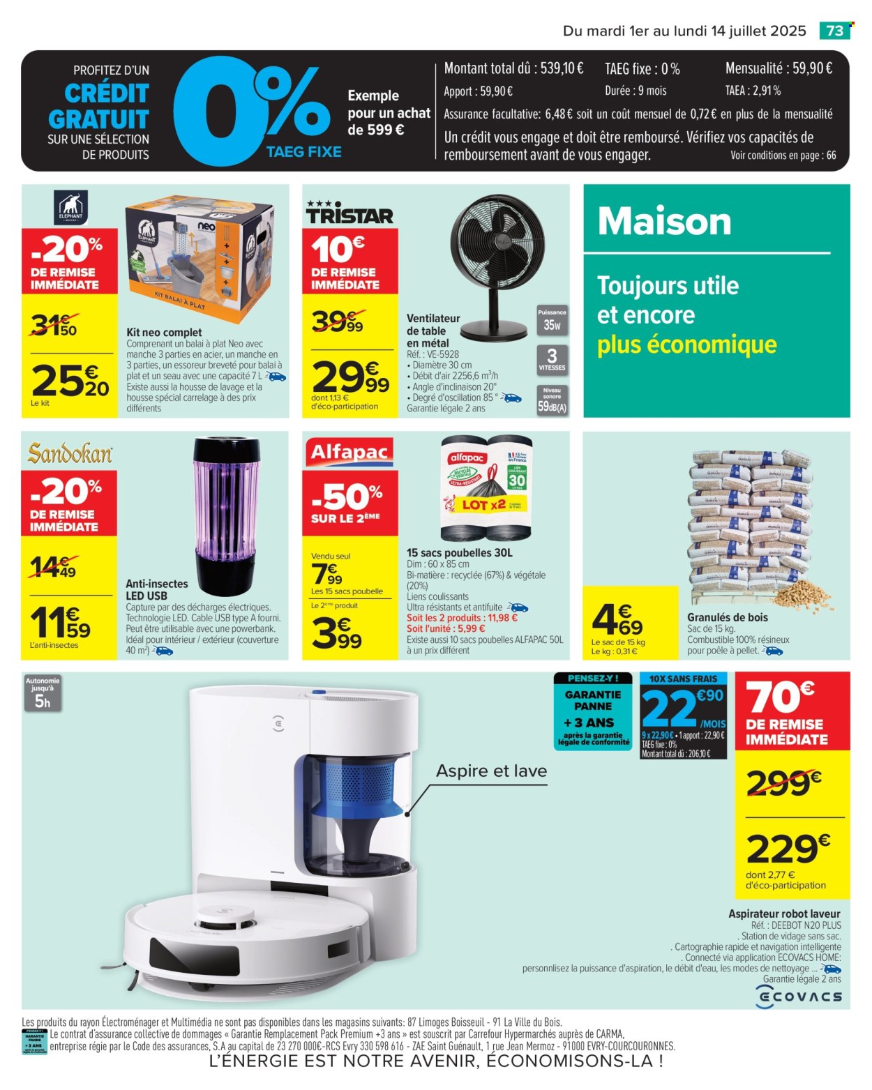 Catalogue Carrefour Hypermarchés - 01/07/2025 - 14/07/2025. Page 75