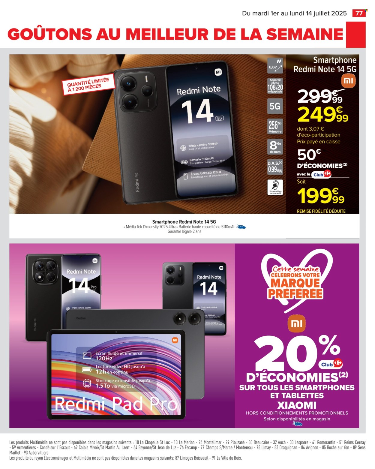 Catalogue Carrefour Hypermarchés - 01/07/2025 - 14/07/2025. Page 79
