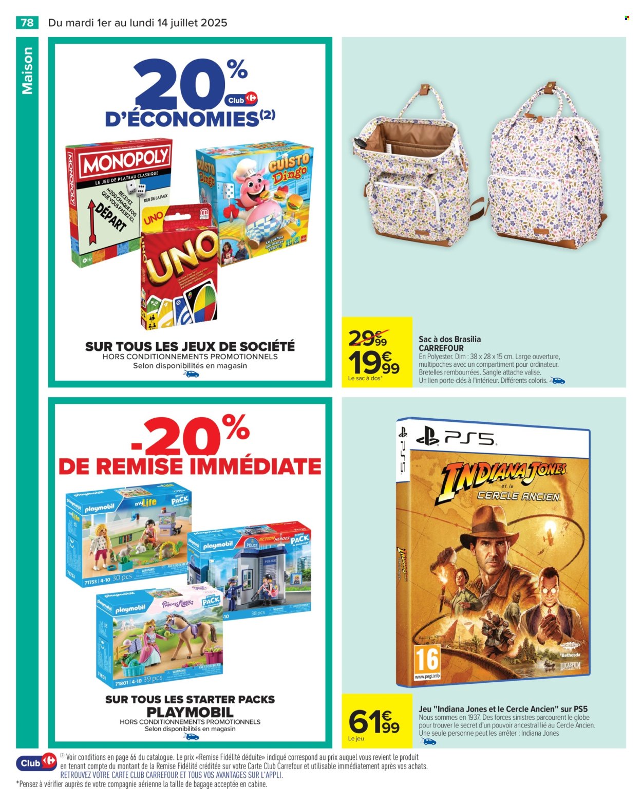 Catalogue Carrefour Hypermarchés - 01/07/2025 - 14/07/2025. Page 80