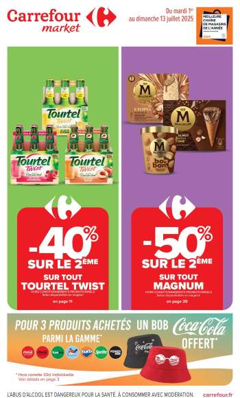 Catalogue Carrefour Market - 01/07/2025 - 13/07/2025.