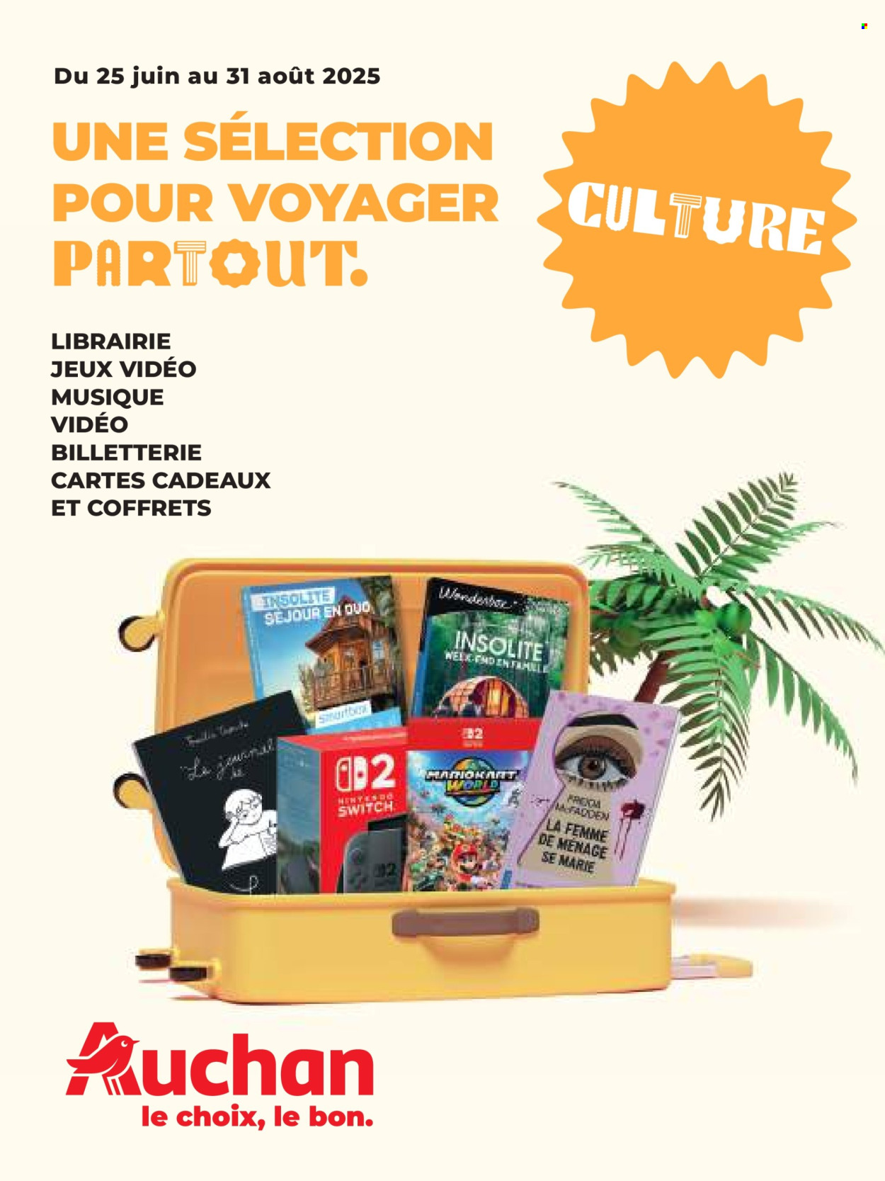 Catalogue Auchan - 25/06/2025 - 31/08/2025. Page 1